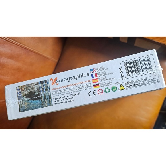 Eurographics Sealed 1000 Piece Puzzle Van Gogh Grand Canal of Venice Blue Venice - Picture 4 of 7